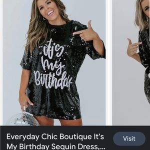 Black Birthday Dress